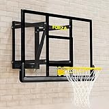 FORZA Canestro professionale da Basket da Muro - Canestro Regolabile - Tabellone da Pallacanestro Regolamentare | Ideale per Uso Interno ed Esterno | Resistente ai Raggi Uv, Ruggine e Corrisione