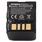 EXTENSILO 1x batteria compatibile con JVC GR-D239, GR-D240, GR-D240E, GR-D240EG, GR-D240EX fotocamera digitale DSLR (1500mAh, 7,4V, Li-Ion)