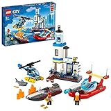 LEGO City 60308 Polizei e Feuerwehr im Küsteneinsatz