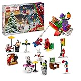 LEGO Marvel Calendario dell’Avvento 2024 Spider-Man, Giocattolo con Minifigure dei Supereroi e Modellini da Costruire, Gioco di Ruolo per Bambini e Bambine da 7 Anni in su, Idea Regalo di Natale 76293