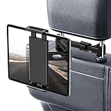 LIPJISL Supporto Tablet Auto Supporto Tablet Poggiatesta Auto Universale Porta Tablet per Auto Sedili Posteriori Rotazione 360 Gradi Estensibile per Tablet Smartphone iPad