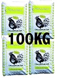 100KG POLLINA ESSICCATA CONCIME NATURALE BIOLOGICO 4 SACCHI DA KG25