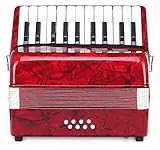 Classic Cantabile Secondo Fisarmonica Bambino 8 bassi rossa