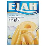 Elah Preparato per Crema da Tavola Gusto Vaniglia, 70g