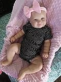 iCradle Reborn Baby Dolls 20 Pollici 50 cm Due opzioni Doll Bambino Realistico Real Soft Touch Maddie con Capelli da Disegno a Mano Bambola Fatta a Mano