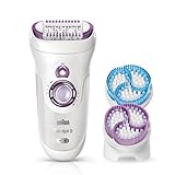 Braun Silk-Épil 9 SkinSpa 9-941v Epilatore Wet & Dry con Sistema di Epilazione, Esfoliazione e Massaggio 3 in 1, con 8 Accessori