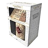 PYRAMID INTERNATIONAL with Mug Harry Potter Marauders Map Gift GP85145 [Lingua Inglese], Porcellana, Multicolore, Set da 3 Pezzi