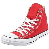 Converse Chuck Taylor Hi, Sneaker Unisex Adulto, Rosso, Taglia 43 EU