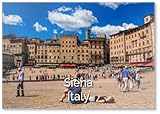 Siena, Piazza Del Campo, Calamita da Frigo