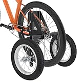 MOSHAY Lega di alluminio regolabile adulto bicicletta stabilizzatori ruote di allenamento adatto 24 "a 29" - (24-29)