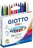 Giotto 282200 - Pastelli a Cera in Astuccio da 24 Colori