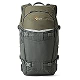 Lowepro Flipside Trek Zaino Fotografico 350 AW, per Fotocamere DSLR e Obiettivi Multipli, Tablet, Treppiede, Colore Grigio, Verde Scuro, Taglia unica