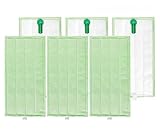 Arcets Panni Pulilava per Folletto SP600 SP600S Panno Lavapavimento in Microfibra compatibili con Folletto - Verde 6pcs