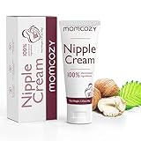 Momcozy Crema per capezzoli 100% naturale, balsamo per capezzoli vegano senza lanolina, crema lenitiva per le piaghe, essenziale per l allattamento al seno delle mamme che allattano e pompano, 1,41 oz