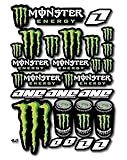 Adesivi Stickers Monster Energy - Stickers Moto - Adesivi Per Quad - Motocross - Per Motociclette, Automobili, Caschi, Notebook Per Computer E Altri Oggetti (42)