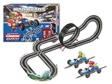 Carrera Toys GO!!! Kart Mach 8 Set Pista da Corsa e Due Macchinine con Mario e Luigi, Gioco Adatto per Bambini dai 6 Anni, Multicolore, 20062492