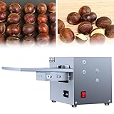 CYTBEK Apricastagne Automatico Commerciale, Macchina elettrica per schiacciare Castagne, taglierina in Acciaio Inossidabile 30-50 kg/h, sgusciatrice per Castagne per Molte Dimensioni di Castagne