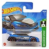 Hot Wheels - Nissan Leaf Nismo RC-02 - HW Green Speed 2/5 - HCX89 - Short Card - Blue - Mattel 2022