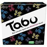 Hasbro Gioco classico tabù, gioco di feste, gioco di parole per adulti e adolescenti, gioco d indovinazione per 4 e più giocatori, dai 13 anni in su