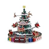 Lemax Carnival-Sights & Sounds: Santa s Sleigh Spinners-(14833-UK), Multicolore