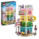 LEGO 41748 Friends Centro Comunitario di Heartlake City, Set Modular Building, Idea Regalo di Compleanno per Bambini e Bambine con Studio d Arte e di Registrazione, Sala Giochi e Cane Pickle