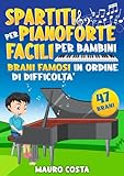 Spartiti per Pianoforte Facili per Bambini: Brani Famosi in Ordine di Difficoltà