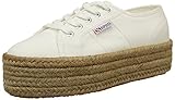 SUPERGA 2790 Cotropew, Sneaker Donna, Bianco White 901, 39 EU