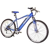 Swifty AT656, Mountain Bike with Battery Semi intergrated Into The Frame Unisex-Adult, Blu, Taglia Unica