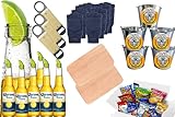 Birra Corona | KIT MAXI CORONA APERITIVO MINI ICE BUCKET | Il tuo Kit completo per un aperitivo esclusivo | Tanti Gadget in OMAGGIO