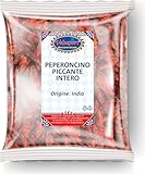 Peperoncino Piccante Intero 100% Naturale - Busta da 250g | Peperoncino Intero Essiccato per Insaporire Ricette e Preparazioni Gourmet