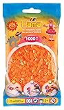 Hama Beads Bustina 1.000: Arancione Neon