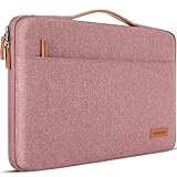 DOMISO 15.6 Pollici Custodia Borsa per Computer Portatile PC Protettiva Laptop Sleeve per 15.6" Yoga Chromebook/ThinkPad T580/Asus ROG Zephyrus GX501/HP Pavilion 15 ENVY 15/Swift 3, Rosa