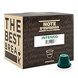 Note D Espresso Caffè Intenso, Capsule Compatibili Soltanto con Sistema NESPRESSO, 100 Caps