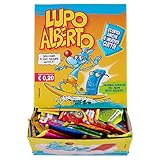 Gelco Lupo Alberto, Caramelle Gommose, Gusto Frutti Assortiti, Senza Glutine, Confezione da 200 Pezzi Monoporzione, Caramelle Iconica come Regalino di Fine Festa o da Condividere