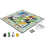 Monopoly Hasbro Gaming Junior Gioco da Tavolo Versione 2019 per 2-4 Giocatori Giochi per Bambini e Bambine da 8 Anni in Su con Personaggi di Fantasia, Idea Regalo per Bambini e Ragazzi