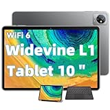 Blackview Tablet con Tastiera Android 13 Tablet 10 Pollici,WiFi 6,Quad-Core,5MP+2MP,64GB+6GB,5100mAh,2 Speaker,BT/OTG/Type-C/Tablet con Custodia
