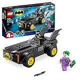 LEGO DC Inseguimento sulla Batmobile: Batman vs. The Joker, Starter Set con 2 Minifigure di Supereroi, Giochi per Bambini e Bambine Prescolari dai 4 Anni in Su, Costruzione Veloce e Divertente 76264