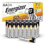 Energizer Batterie Alcaline AA, Alkaline Power, Confezione da 24