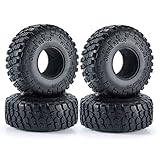 Runup RC 1.9 Pneumatici per crawler 1/10 RC Rock Crawler Axial SCX10 90046 TRX4 TRX-6 D90, 4 pezzi