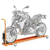 Carrello sposta moto con Blocca Ruota compatibile con moto custom Iron ConStands Smart Mover max. 450 kg arancione CB73990