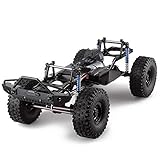 INJORA RC Telaio 313mm Interasse RC Car Frame RC Chassis con Ruota RC Accessori per 1:10 RC Crawler Axial SCX10 II