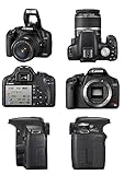 Canon EOS 500D SLR Fotocamera Reflex Digitale (15 megapixel, LiveView, Video HD) incl. Kit 18-55mm IS (Immagine stabilizzata)