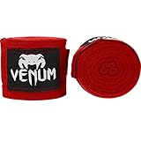 VENUM Kontact, Bendaggi da Boxe Unisex, Rosso, 4 m