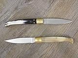 marca 1x Knife Coltello 17 CM SARDO Sardegna Pattada Manico in Corno di Bue