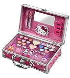 HELLO KITTY MALETIN ALUMINIO MAQUILLAJE LOTE 31 pz