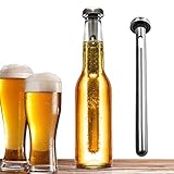 Malayas- Aste refrigeranti per birra, confezione da 2 pezzi, realizzate in acciaio INOX di alta qualità