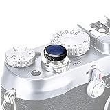 PROfezzion Deluxe e Robusta Pulsante Di Otturatore per Leica D-Lux 8 M1 M2 M3 M6 M7 M8 M8.2 M9 M9-P M10-P M-A M-E M-P M-Monochrom M Type 240 etc. (Nero con Blu Superficie in Microfibra)