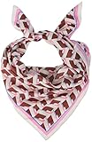 Sisley Square Scarf 6eu9w51tf Fashion, Multicolor 62q, Taglia Unica (Pacco da 2) Donna