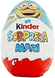 Ferrero Kinder Sorpresa Maxi Ovetto di Cioccolato al Latte con Sorpresa 100g