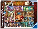 Ravensburger - Puzzle La grande libreria, 1500 Pezzi, Idea regalo, per Lei o Lui, Puzzle Adulti